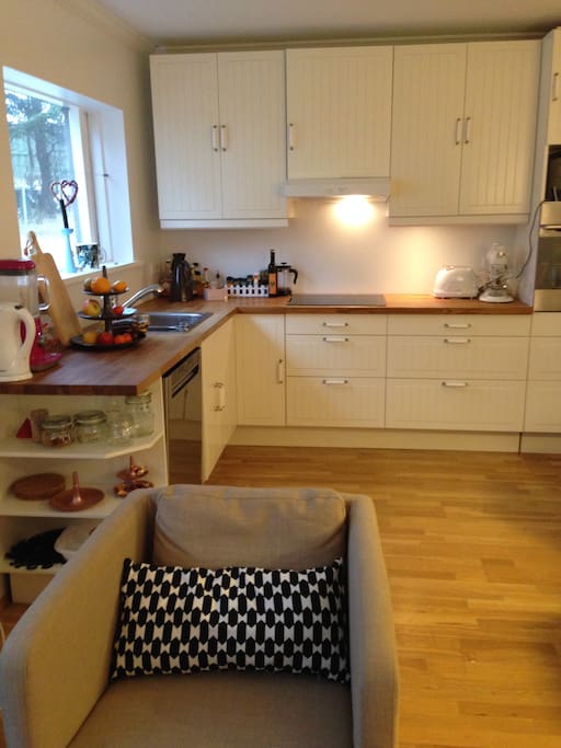 Open kitchen space