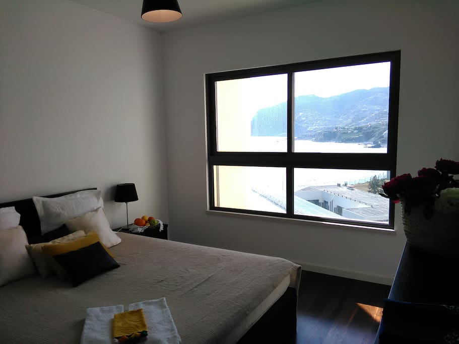 sea view from the bed!