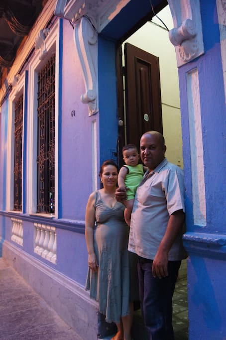 This is your host, Dr. Alexis and his family.