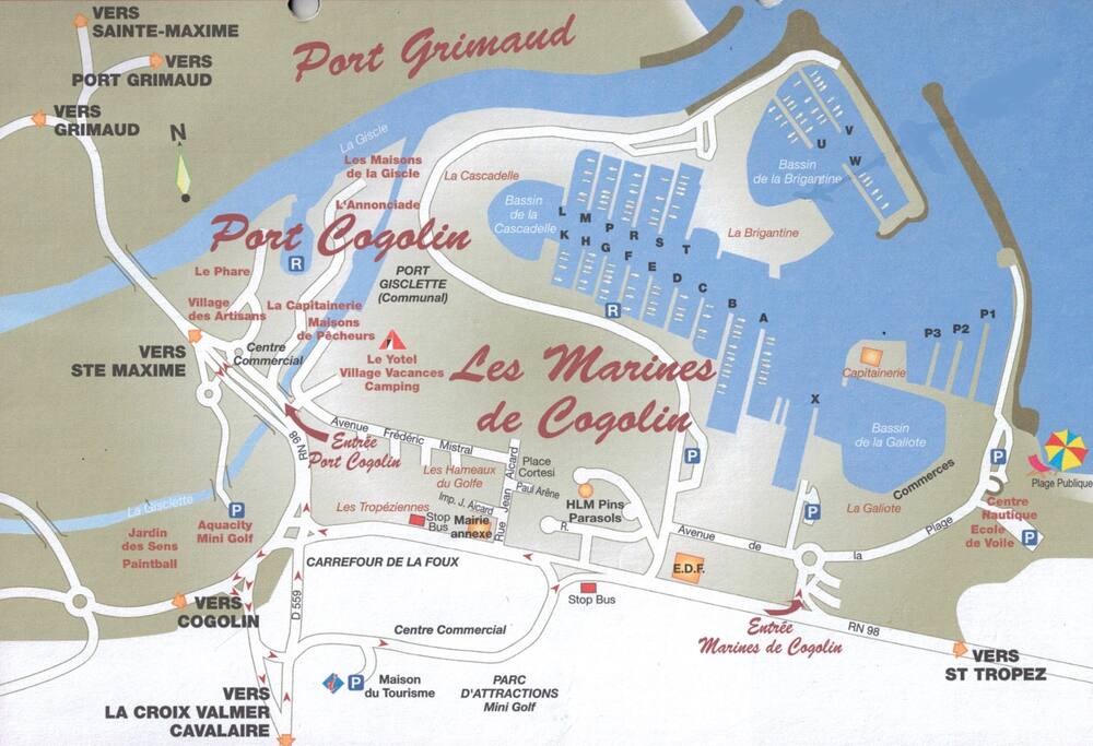 Les marines de Cogolin