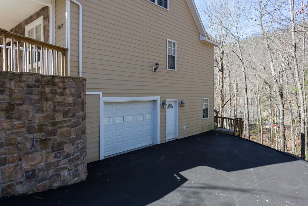 Side view, parking