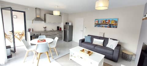Top performing Airbnb: Between Park and City Center in Arcachon