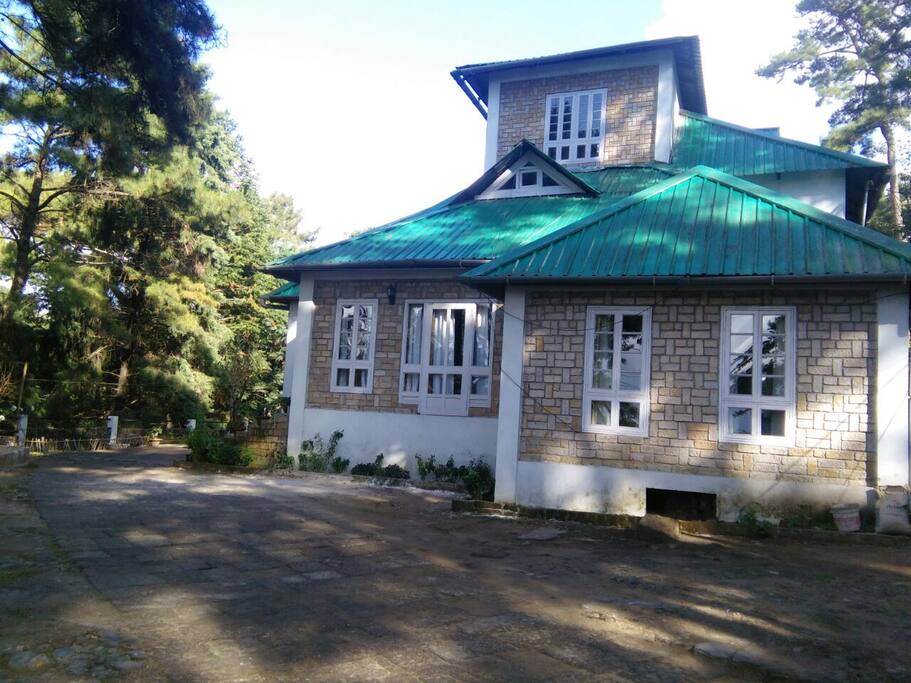 Facade of the house