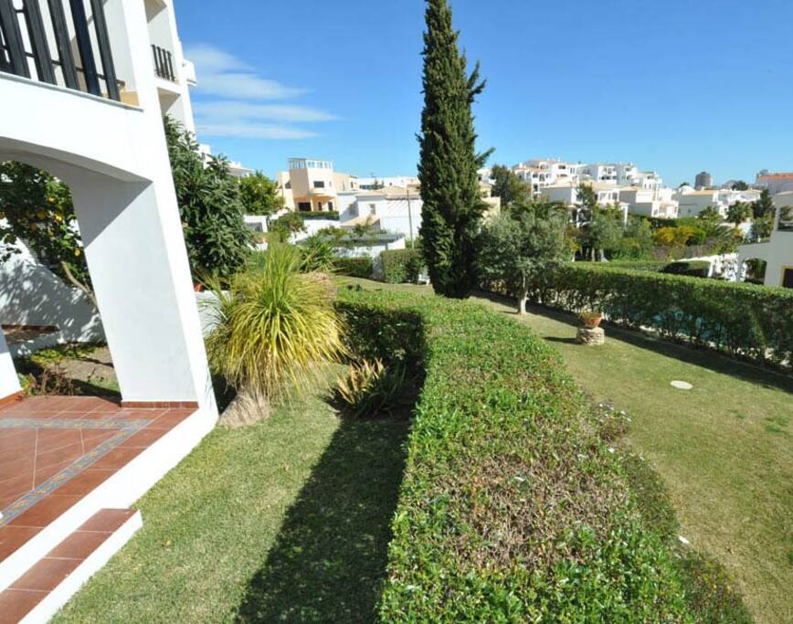 Apartments private garden.