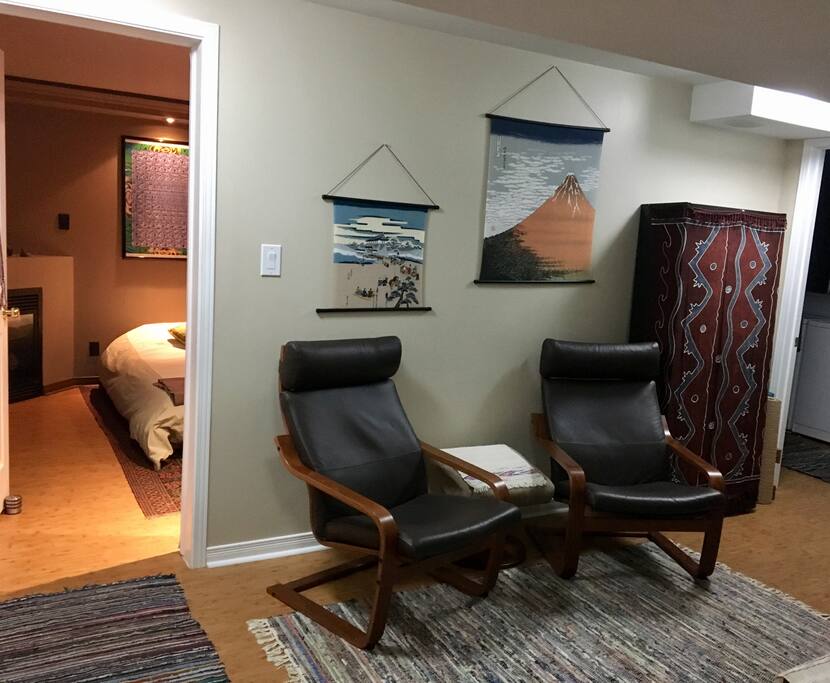 Spa and yoga area