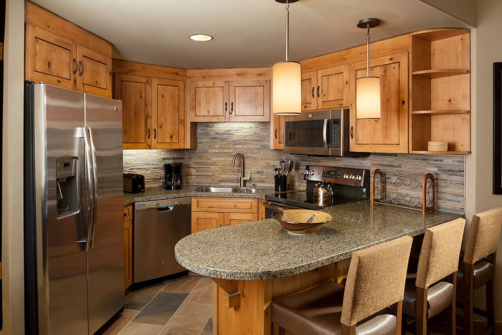 Prepare meals in the comfort of your very own fully-equipped kitchen.
