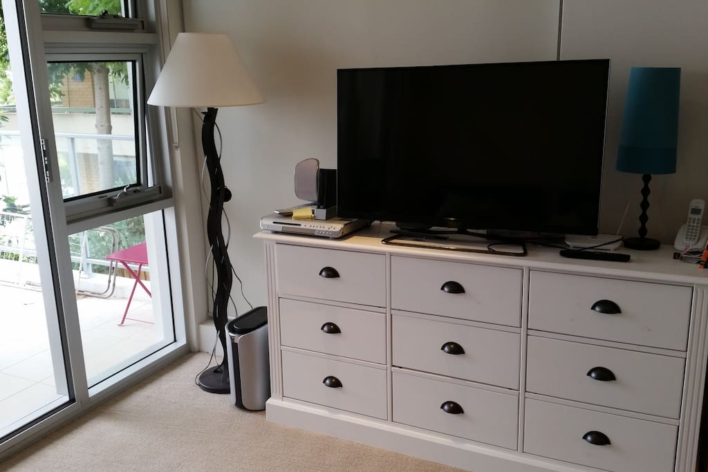large TV screen
