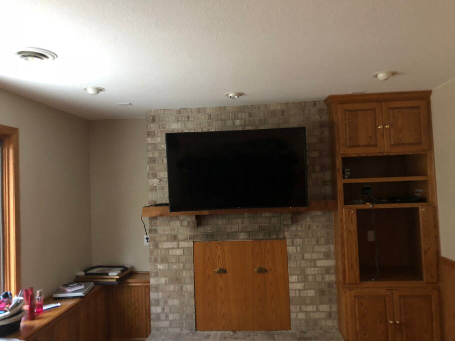 Lower level living room