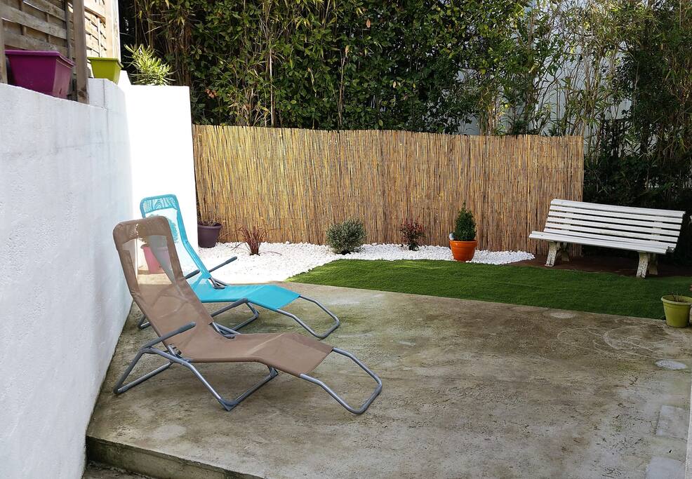 La terrasse extérieure