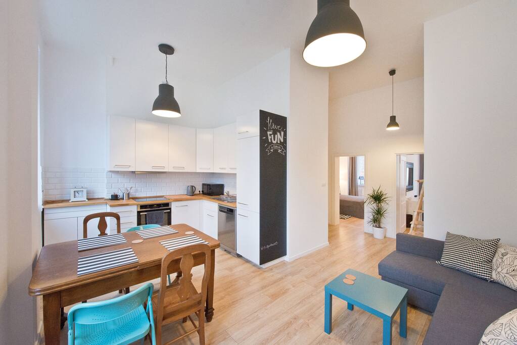 Large and light living area