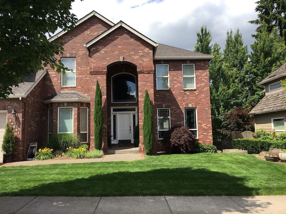 Street view of our home.