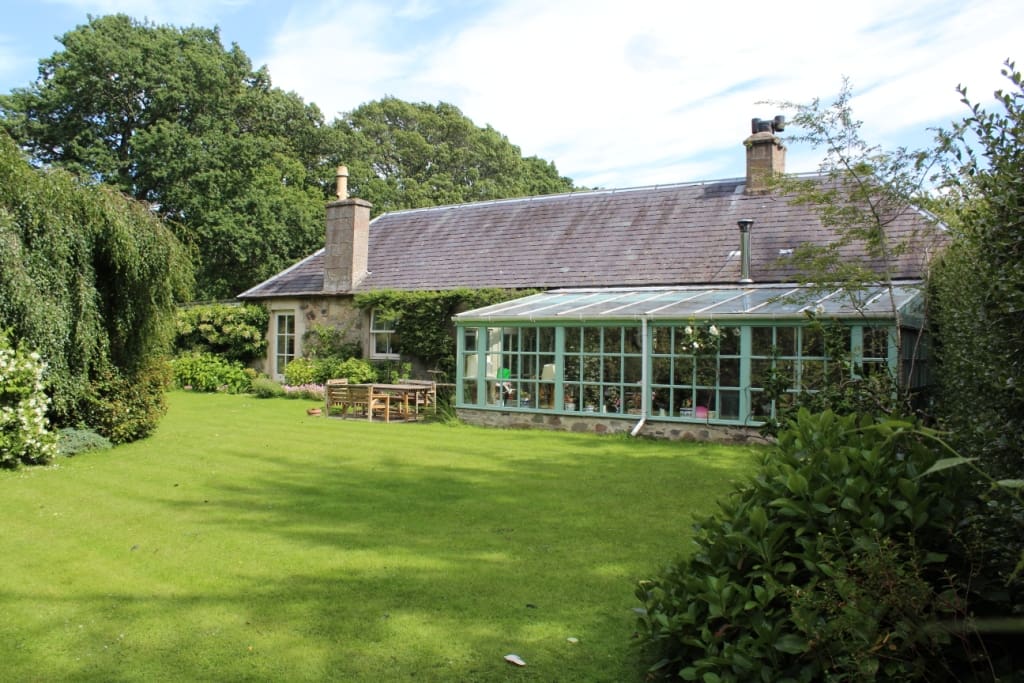 Garden and conservatory