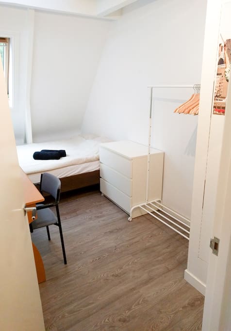 The bedroom