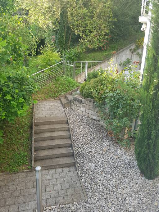 Zugang zum Haus
