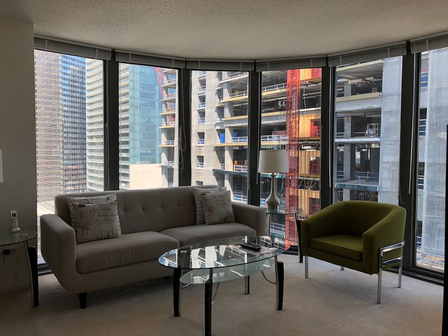 Living room with a view!