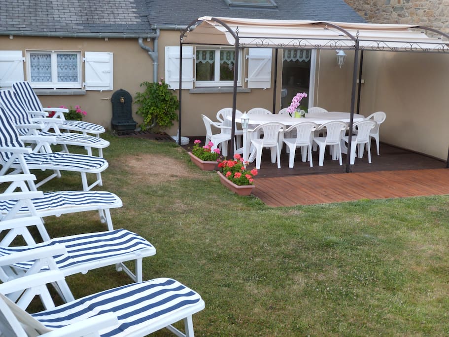 Terrasse jardin