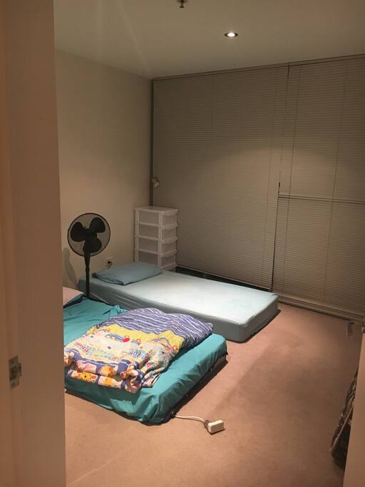 Two Single Size Bed