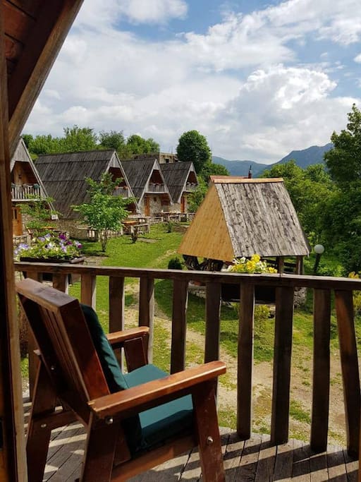 View from terrace