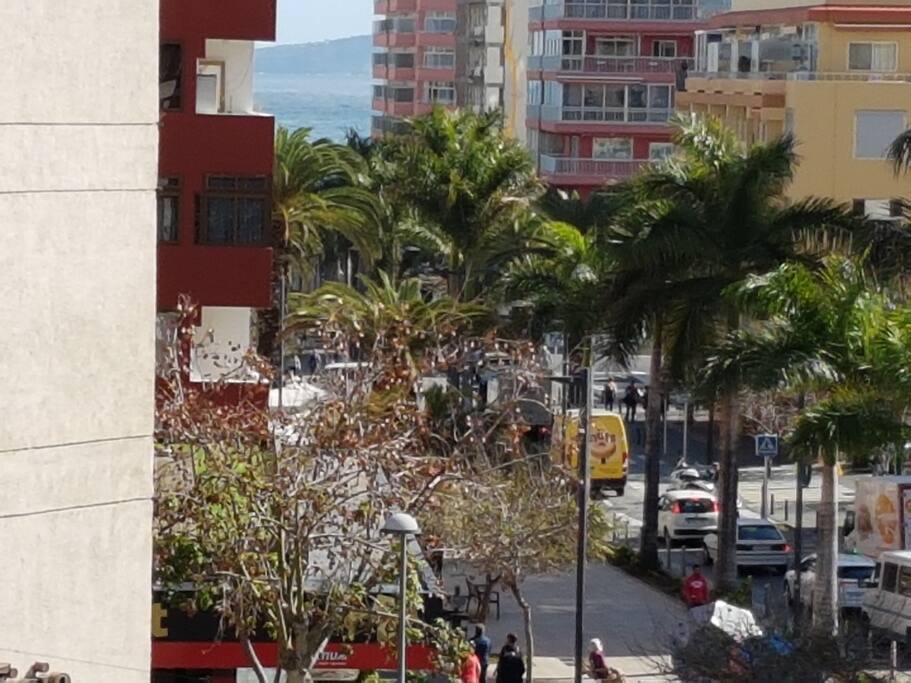Vistas desde el balcón