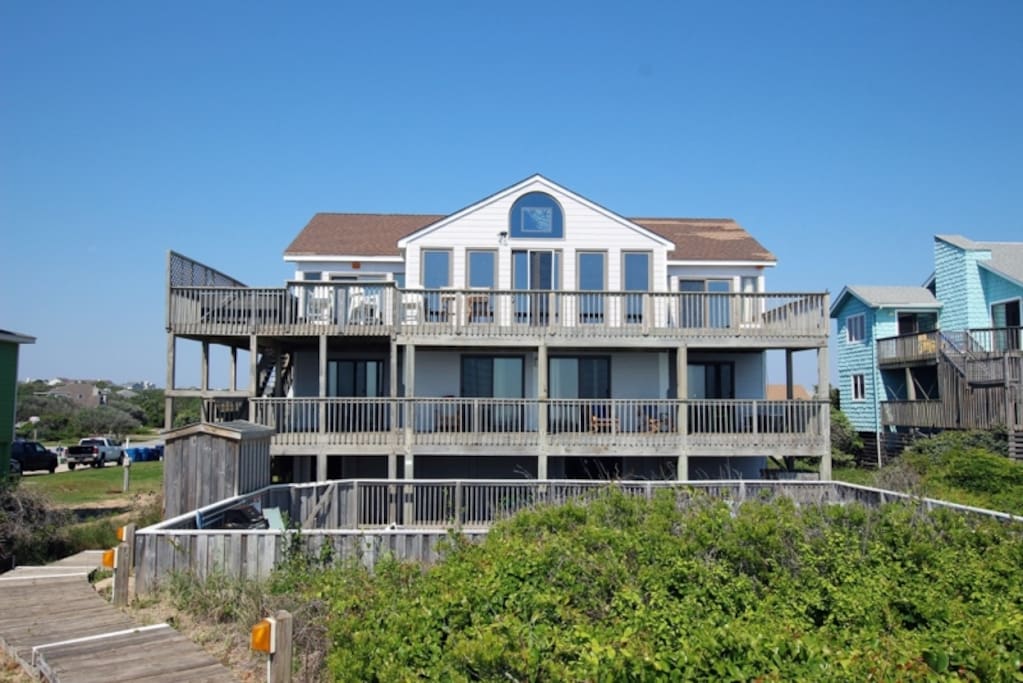View of house from beach