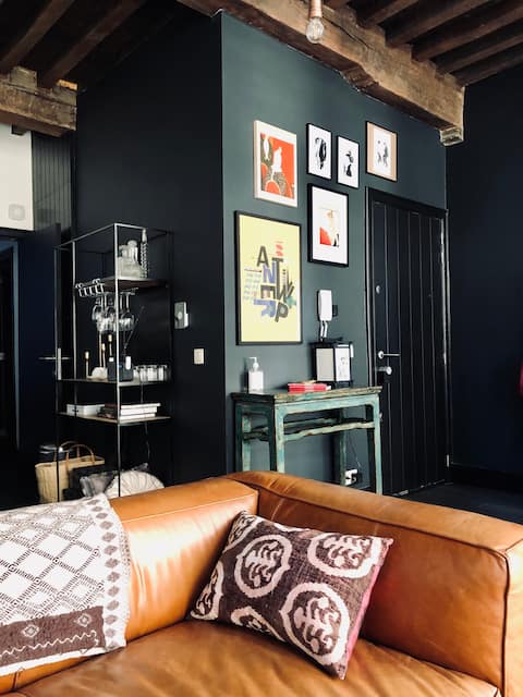 Heart of Antwerp, stylish and cozy