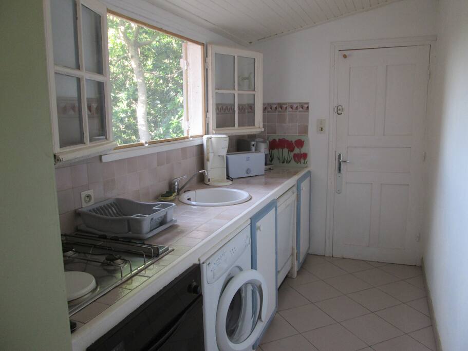 cuisine sur jardin