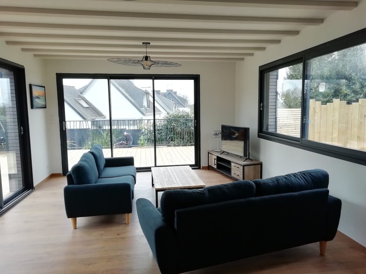 Top Airbnb: Beautiful house in Cabellou, Concarneau, 800 m from the beach. in Concarneau