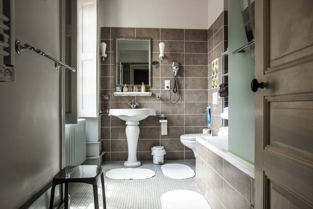 The bathroom