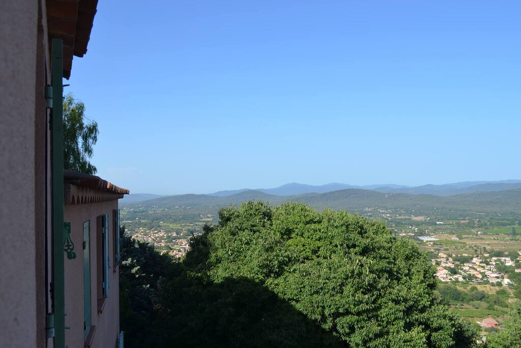 Vue des chambres panoramique