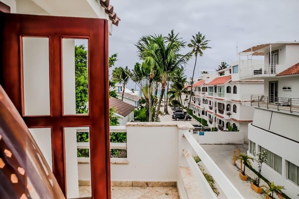 Beautiful Beach View from the Balcony