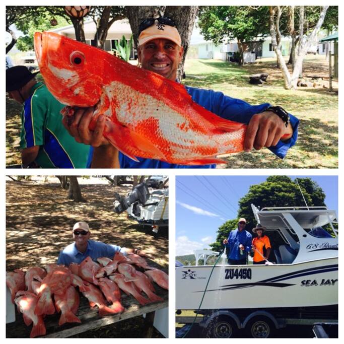 Bring your boat, enjoy the fishing out the reef.