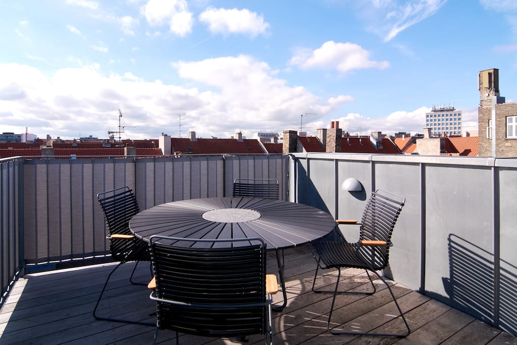 Private roof top terrace