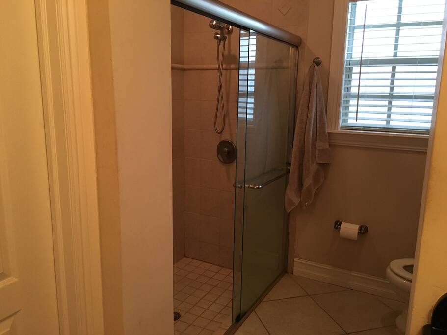 Large shower