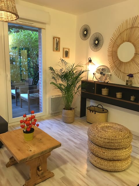 Bel appartement Centre-ville. Terrasse plein Sud.