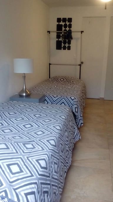 2 camas individuales