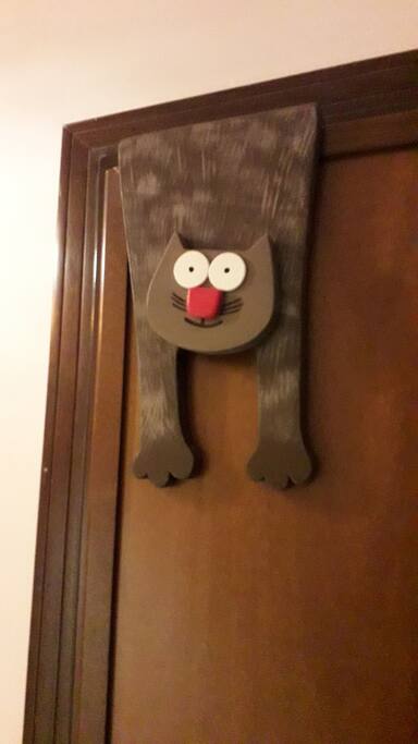 The main door