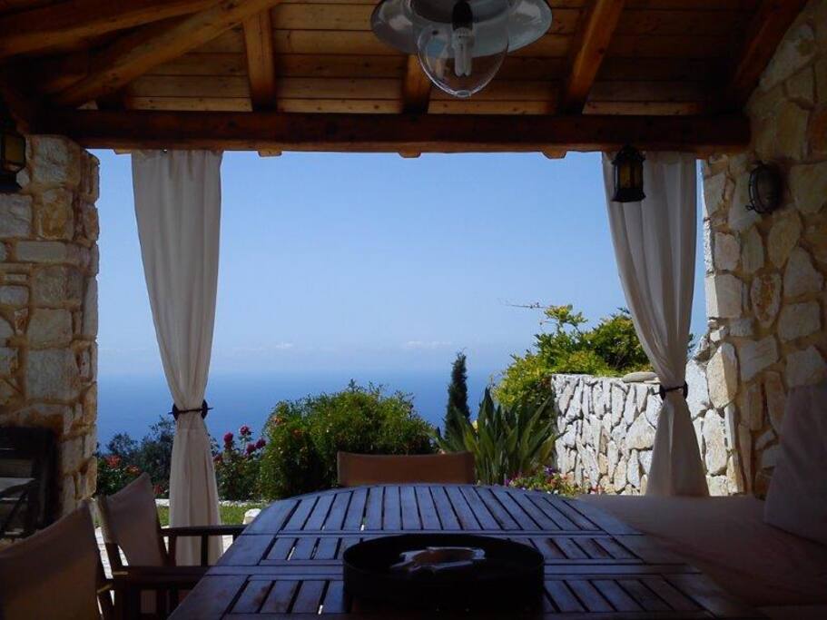 View of the Adriatic from the kiosk