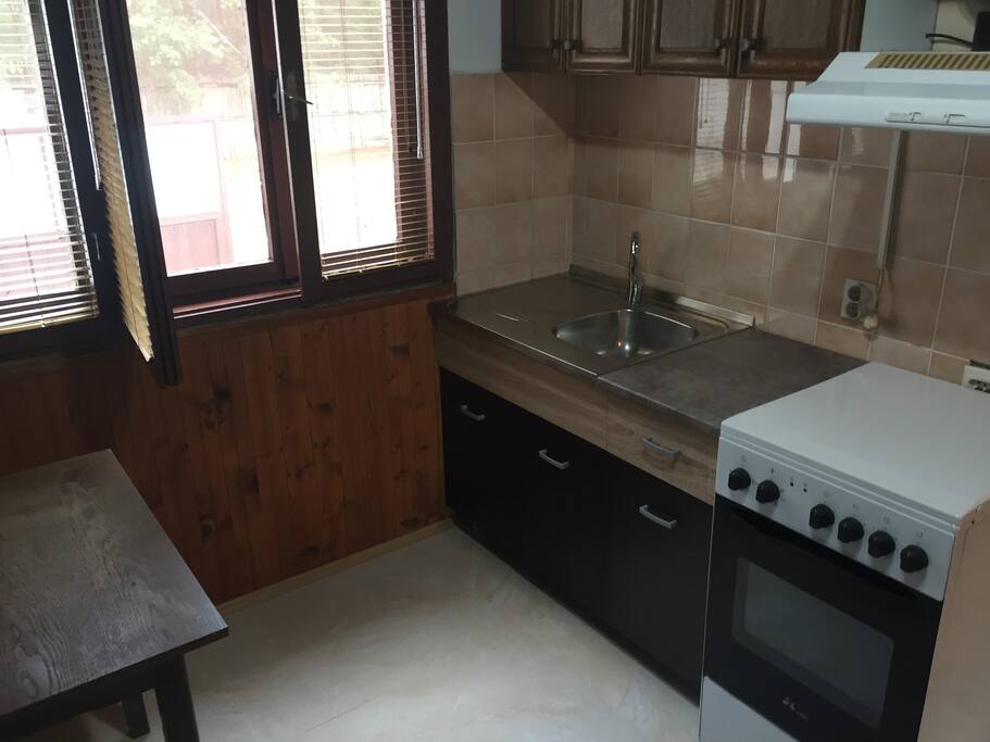 Kitchen with new appliances