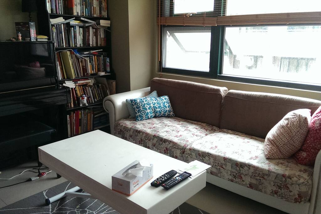 The living room