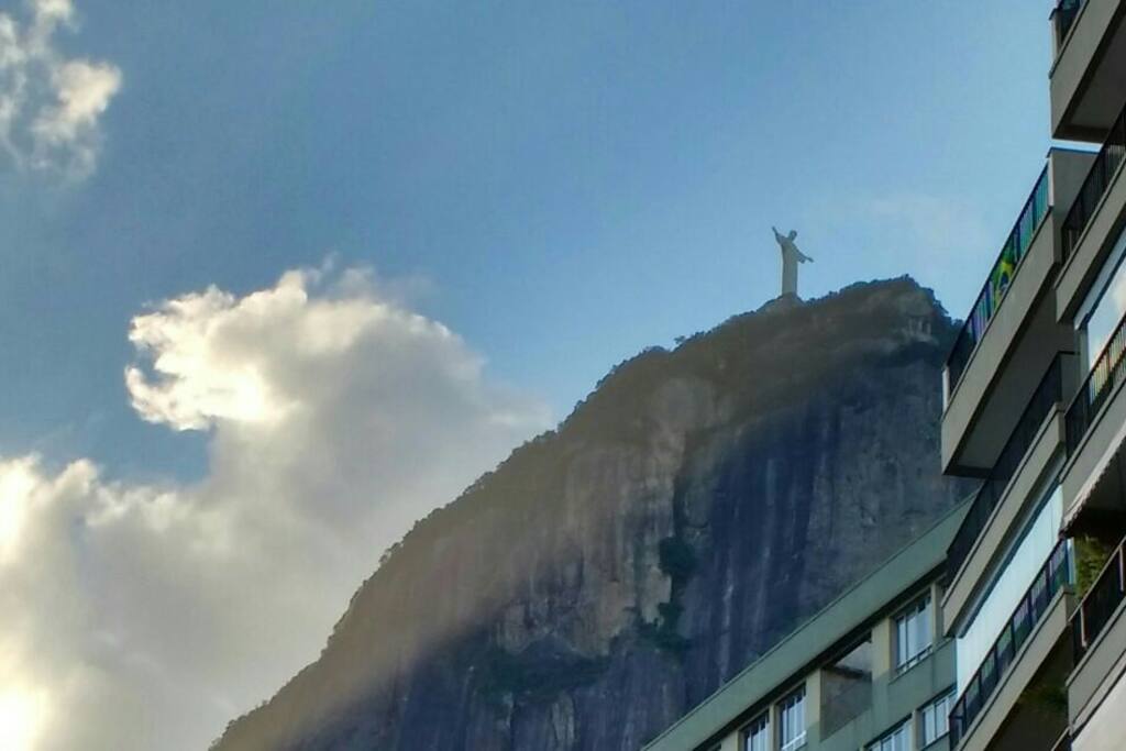 Parte da vida da cobertura do prédio