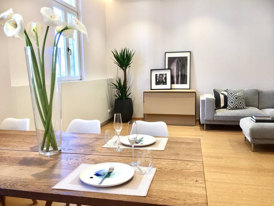 Lounge dining area for those nights you want to stay in and chill