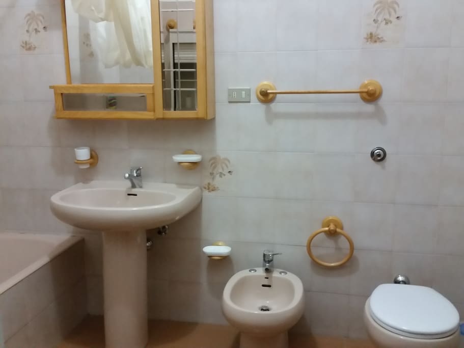 Bagno (vasca-doccia, lavabo, bidet, WC)