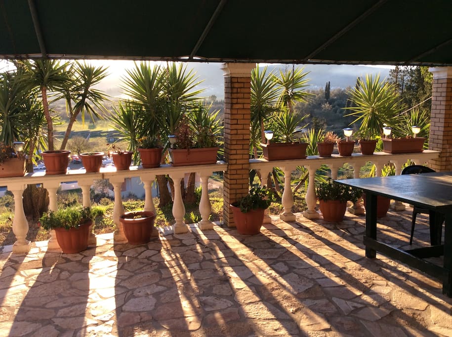 Ground Patio View
