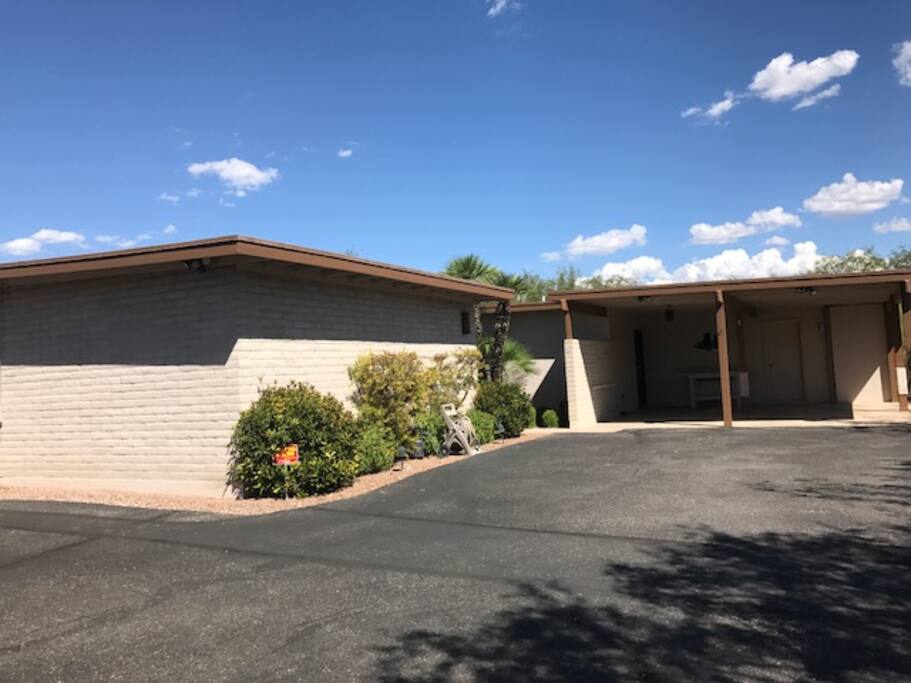 Carport and parking