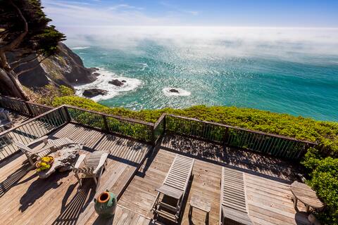 Oceanfront Vacation Home On The Mendocino Coast