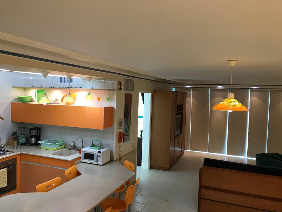 Cocina y sala