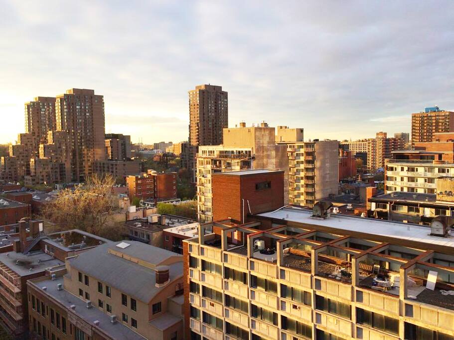 View from balcony