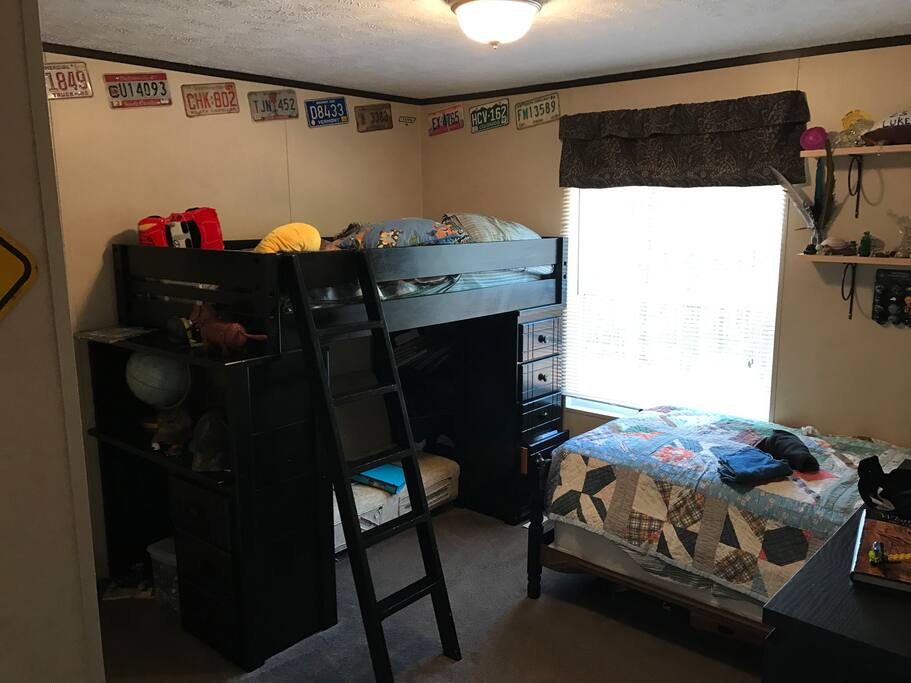 Bunk Room - We will have two twin beds in this room. Bunk will be gone.