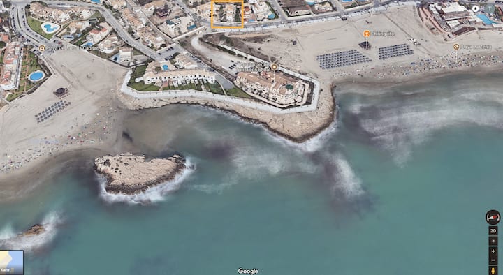 Caravan On Beach. Barbecue, Sun And Fun. - Cabo Roig