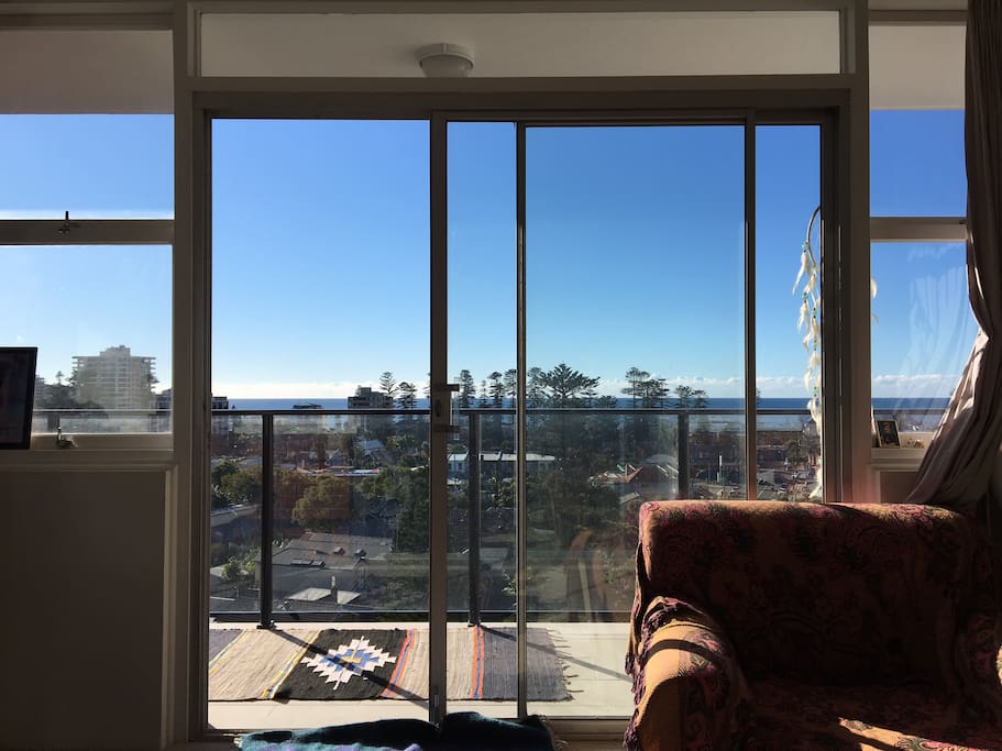 View from the couch!